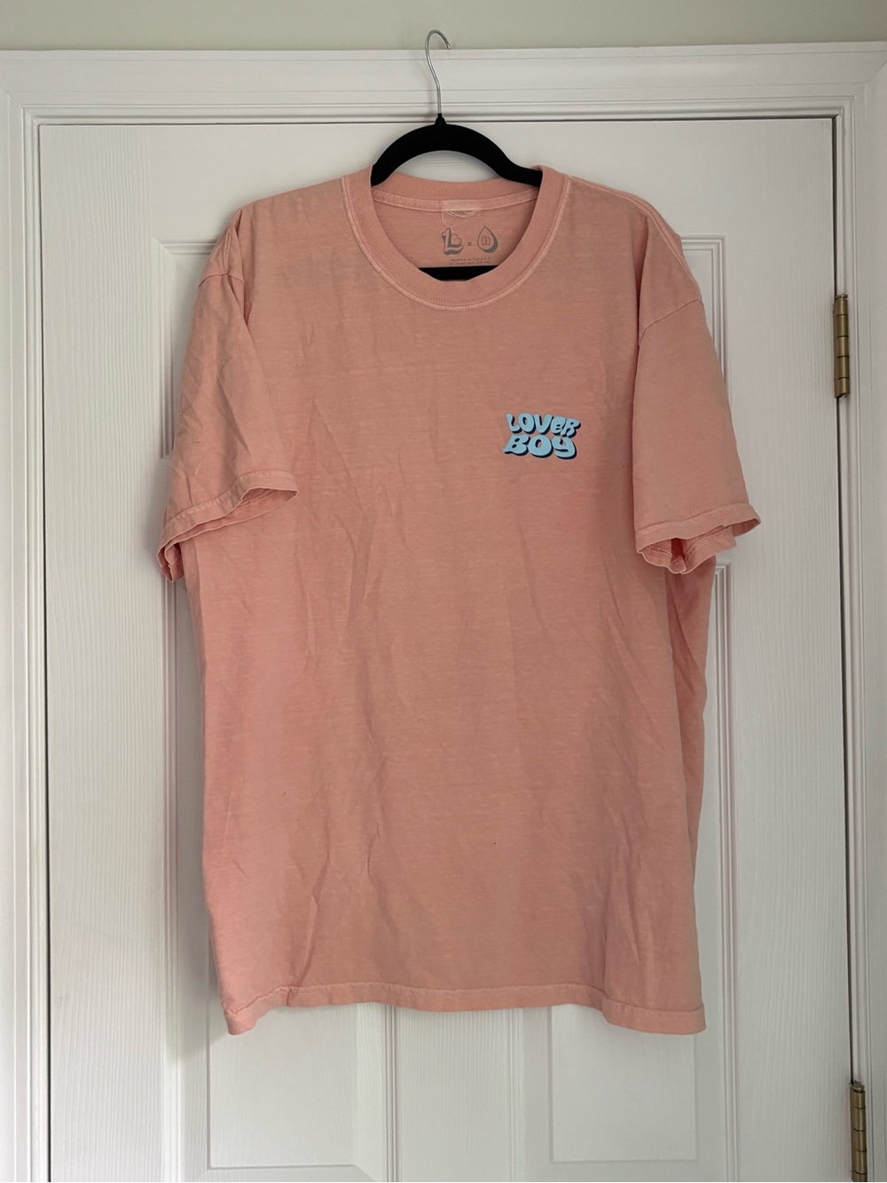 Lover Boy summer should be fun Short-Sleeve Tee in peach